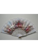 vějíř - klasický, bílý
