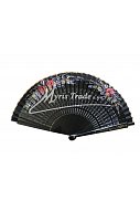 vějíř - oboustranný, černý