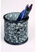 stojánek na tužky - černý