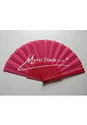vějíř - jednobarevný, fuchsie
