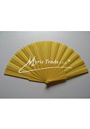 vějíř - jednobarevný, žlutý