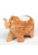 malý svícínek na čajovou svíčku - slon 7,5 cm