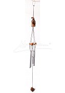 větrná zvonkohra s dřevěnými zvířátky (orel)