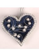 vánoční ozdoba - srdce