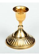 svícen mosazný - 8 cm