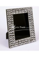 černý ozdobný rámeček na fotku 15x20