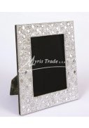 stříbrný ozdobný rámeček na fotku 15x20