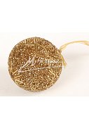 koule malá - zlatá,  7,5 cm