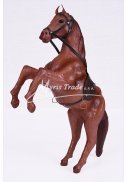 střední kůň hnědý stojící - 30 cm