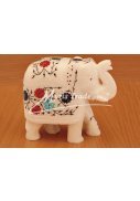 LUXUSNÍ slon mramorový - 16 cm