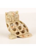 sova vyřezávaná - 6 cm