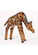 skloněná žirafa - 15 cm