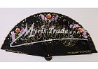 luxusní vějíř - černý