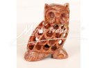 sova vyřezávaná - 8 cm