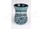 šedá klasická aromalampa - 12 cm