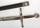meč EXCALIBUR - zdobený s pochvou