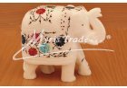 LUXUSNÍ slon mramorový - 16 cm