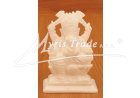 GANESHA z bílého mramoru - 11,5 cm